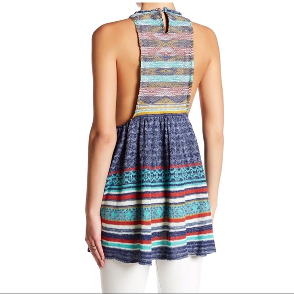 FREE PEOPLE CROCHET KNIT TOP - Picture 3 of 6